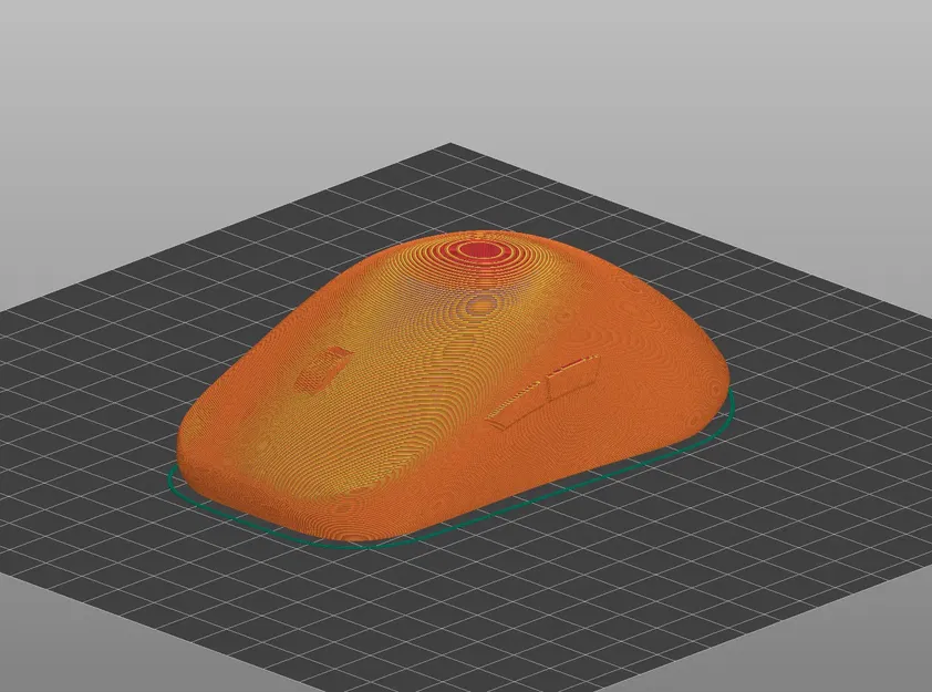 KHUÔN TEST ZS-V1 Chuột Thử Nghiệm Hình Dáng (Dựa trên Vaxee XE) - Image 2