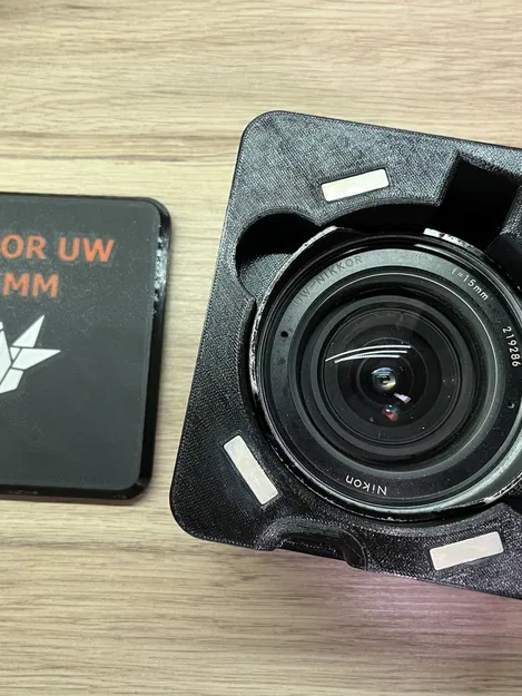 Hộp đựng ống kính UW-Nikkor 15mm (Ống kính Nikonos 15mm) Rev02 - Image 3