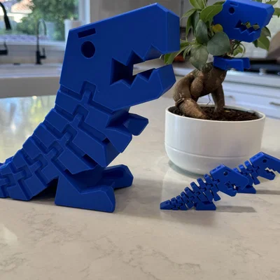 Huge Flexi Rex Piggy Bank