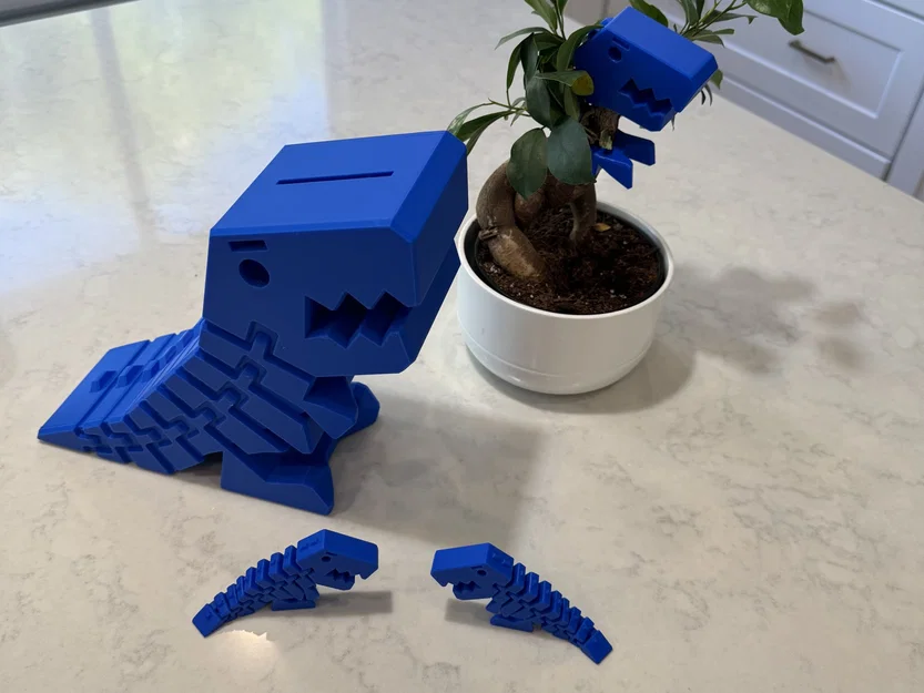 Huge Flexi Rex Piggy Bank - Image 4