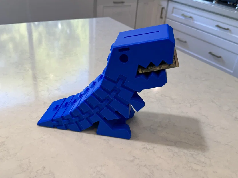 Huge Flexi Rex Piggy Bank - Image 6