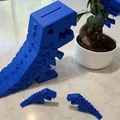 Huge Flexi Rex Piggy Bank - Thumbnail 7