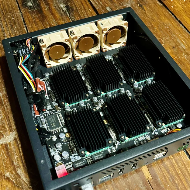 Adapter Thay Quạt Zin Bằng Quạt Noctua Cho Case DeskPi Super6C - Image 2