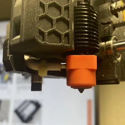 Prusa MINI/MINI+ MINDA holder with cable stress relif and M3 heat set insert