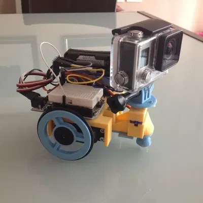 GOPROBOT V1.0 - Robot Arduino Điều Khiển Wifi Tự Chế