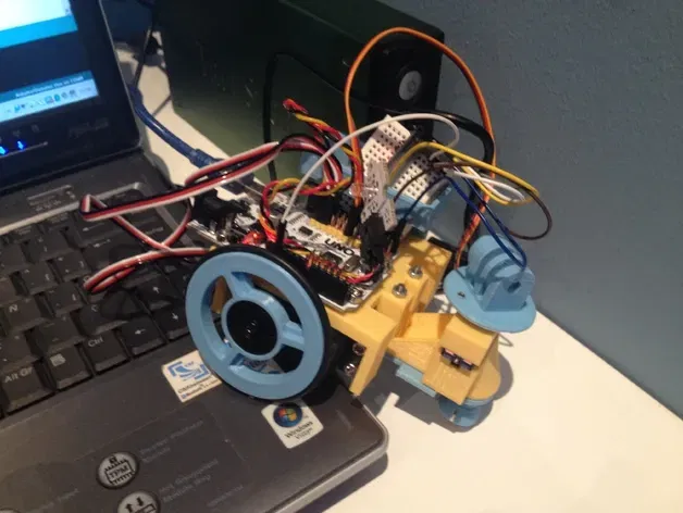 GOPROBOT V1.0 - Robot Arduino Điều Khiển Wifi Tự Chế - Image 4