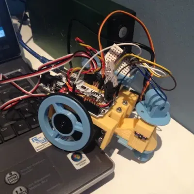 GOPROBOT V1.0 - Robot Arduino Điều Khiển Wifi Tự Chế