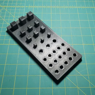 Khay Đựng Đầu Lục Giác & Đầu Tuýp