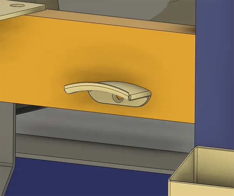 Giá Đỡ Tai Nghe Cho Thanh Nhôm Rãnh 8mm - Image 1