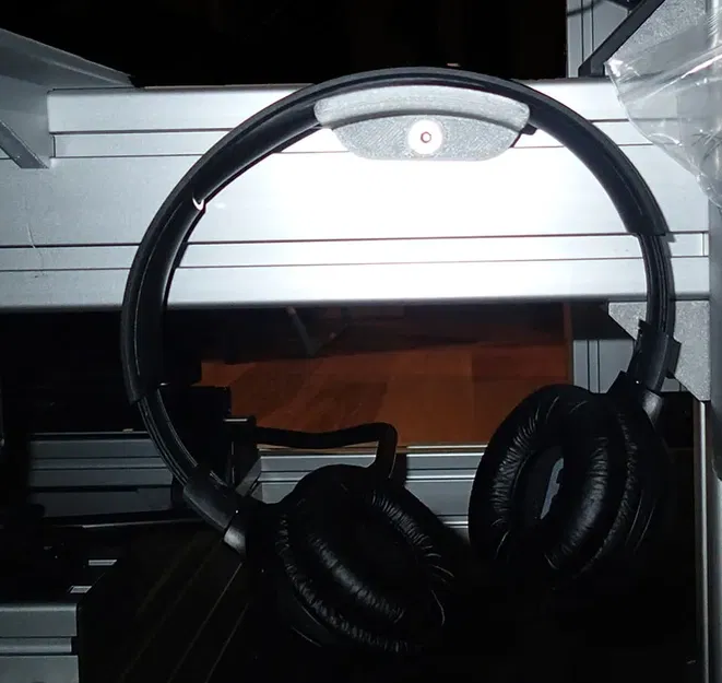 Giá Đỡ Tai Nghe Cho Thanh Nhôm Rãnh 8mm - Image 2