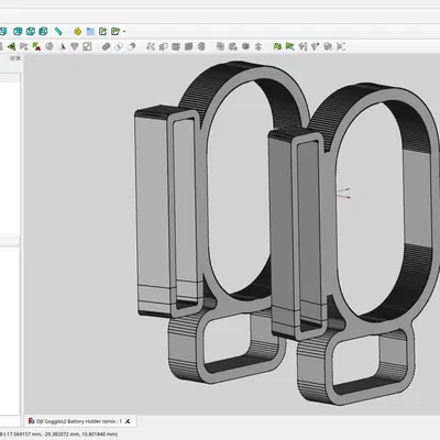 Giá Đỡ Dây Đeo Kính DJI Goggles 2 Bản Remix [TPU]