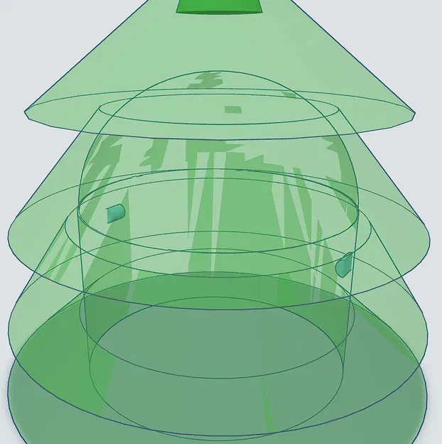 Nắp Chân Cứu Xe Hơi Hình Cây Thông Noel (Bóng) - Image 2