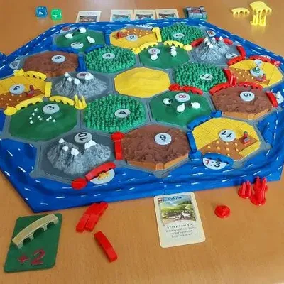 Mô hình The Settlers of Catan phiên bản cơ bản