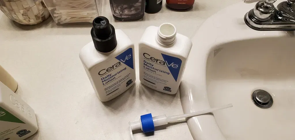 Phụ kiện nối chai chiết kem dưỡng da - Image 2