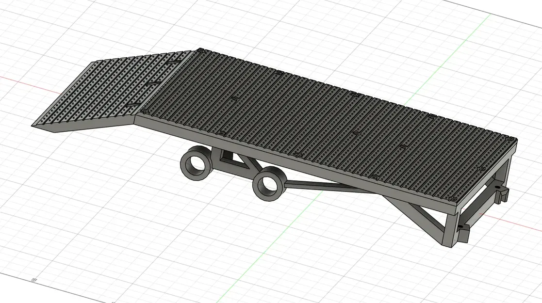 Mô hình Xe moóc Deckover - Image 2