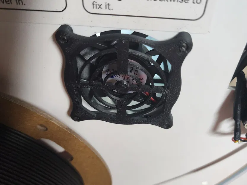 Qidi xSmart3 Carbon Fan Shroud - Image 3
