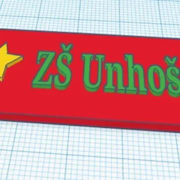 Móc Khóa ZŠ Unhošť