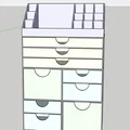 Tổ Chức Mỹ Phẩm ORGANIZZATORE GT133 - Thumbnail 3