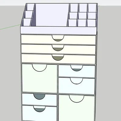 Tổ Chức Mỹ Phẩm ORGANIZZATORE GT133