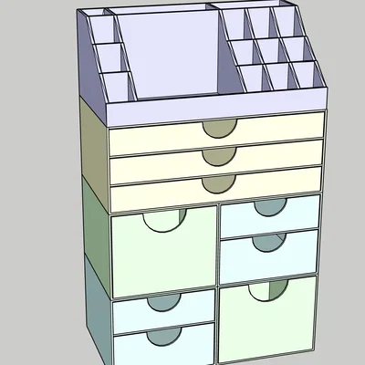 Tổ Chức Mỹ Phẩm ORGANIZZATORE GT133