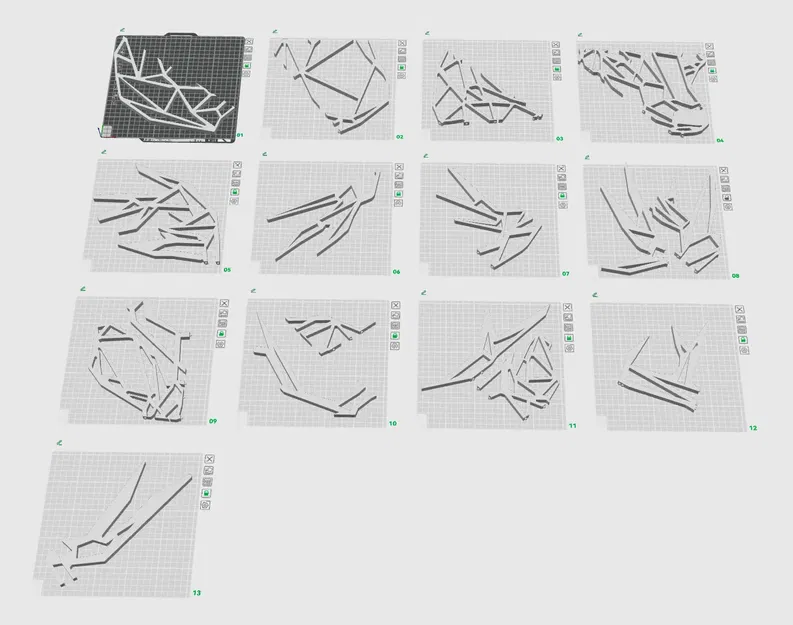 Đầu Hươu Đầu Nai Phong Cách Low Poly - Kích Thước Lớn - Image 3