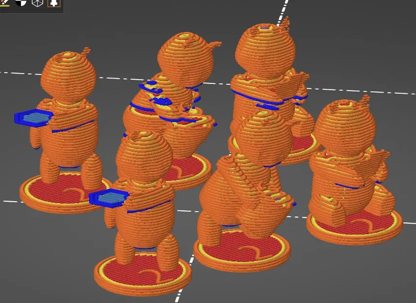 Mô hình mini gấu trúc con Takenoko Chibis (đã sửa lỗi manifold) - Image 1