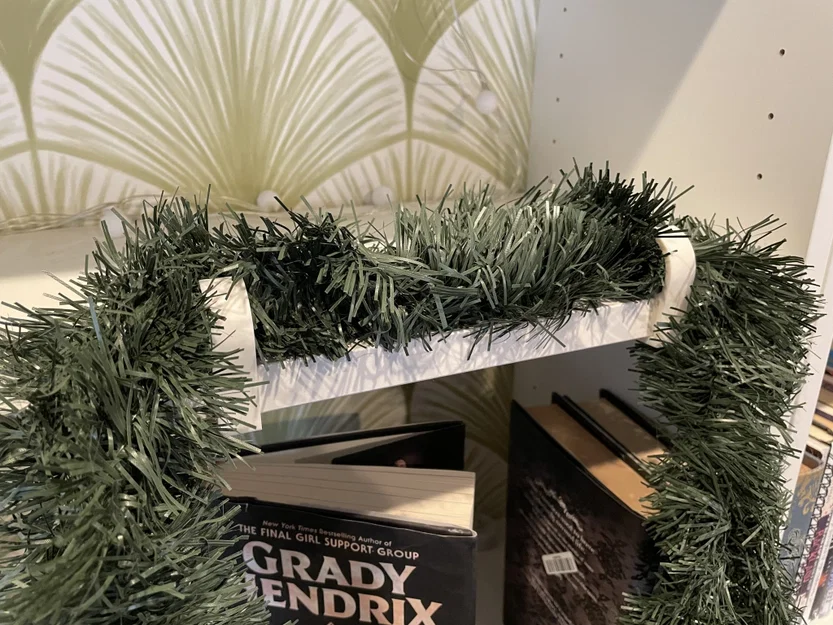 Garland/Decoration Holder for IKEA Billy Bookcase or Similar - Image 1