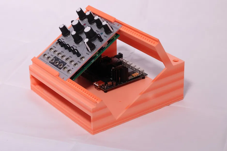 Vỏ Case Eurorack TINY_RACK (Kèm Mạch Nguồn) - Image 3