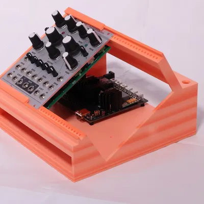 Vỏ Case Eurorack TINY_RACK (Kèm Mạch Nguồn)