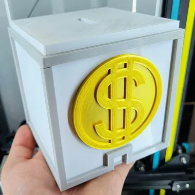 Hũ Heo Tiền Tỷ Vàng Ông Già Scrooge Vịt - In Đa Sắc