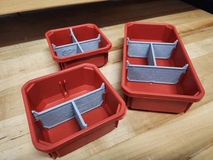 Vách ngăn Packout dạng chữ thập cho thùng nhỏ, thiết kế mỏng - Image 3