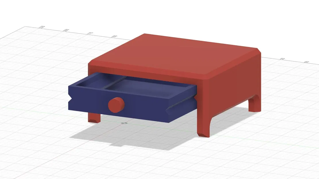 Chân đế xe RC có ngăn kéo - Image 1