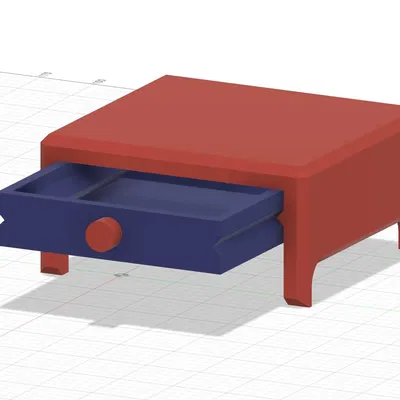 Chân đế xe RC có ngăn kéo