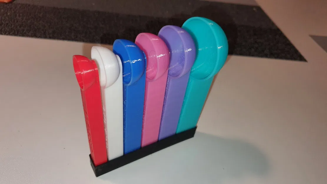 Thìa Đo Lường Có Đế TPU - Bản Remix - Image 1