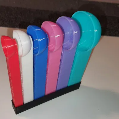 Thìa Đo Lường Có Đế TPU - Bản Remix