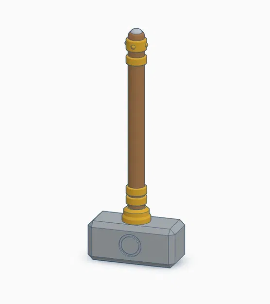 Búa Chiến Cán Dài - Image 1