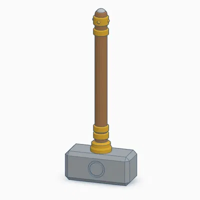 Búa Chiến Cán Dài