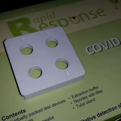 Giá đỡ ống nghiệm test nhanh Covid-19