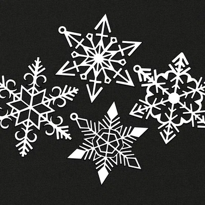hanging snowflake collection