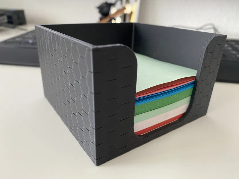 Kệ đựng giấy nhớ hình tổ ong - Image 1