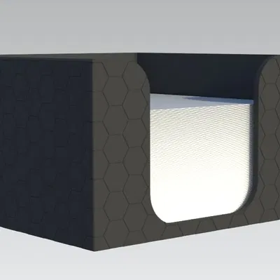 Kệ đựng giấy nhớ hình tổ ong