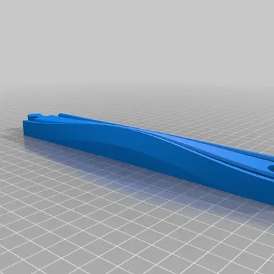 Đường ray tàu gỗ - Nghiêng 15 độ