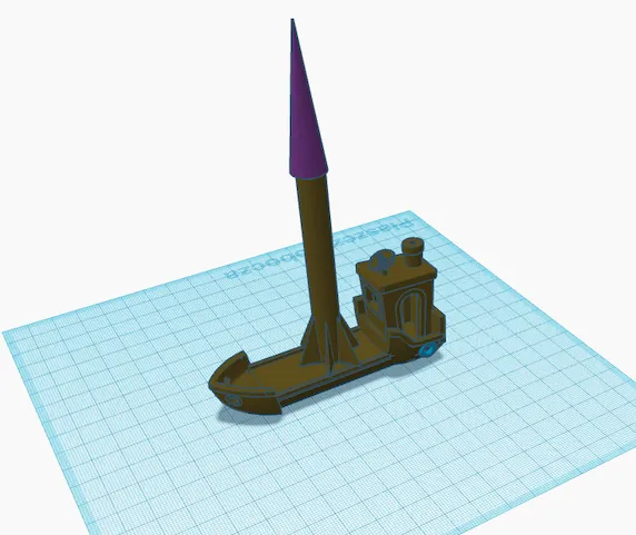 Mô Hình Benchy Space X - Image 1