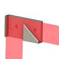 Wall mount for L-shaped rulers - Thumbnail 1