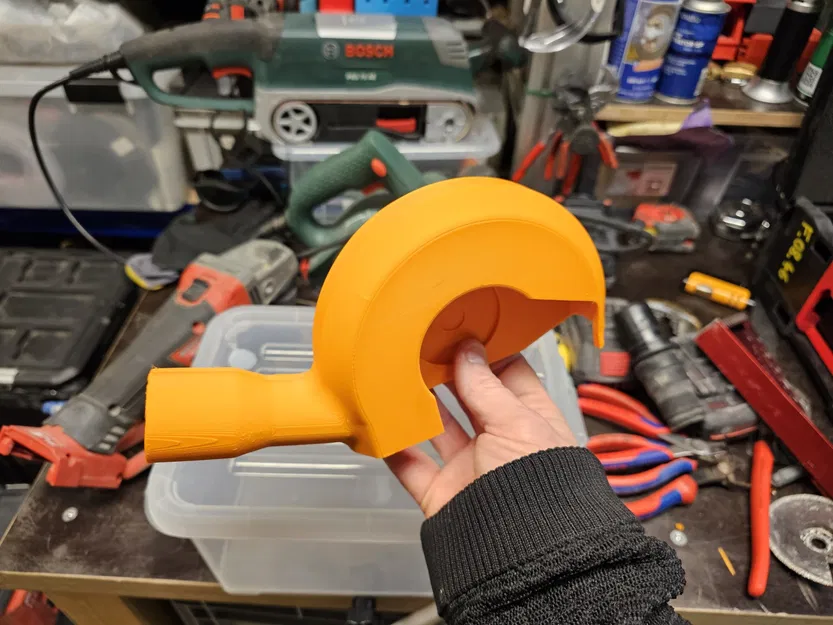 Phụ kiện hút bụi cho máy mài góc Milwaukee M18 FSAG - Image 4