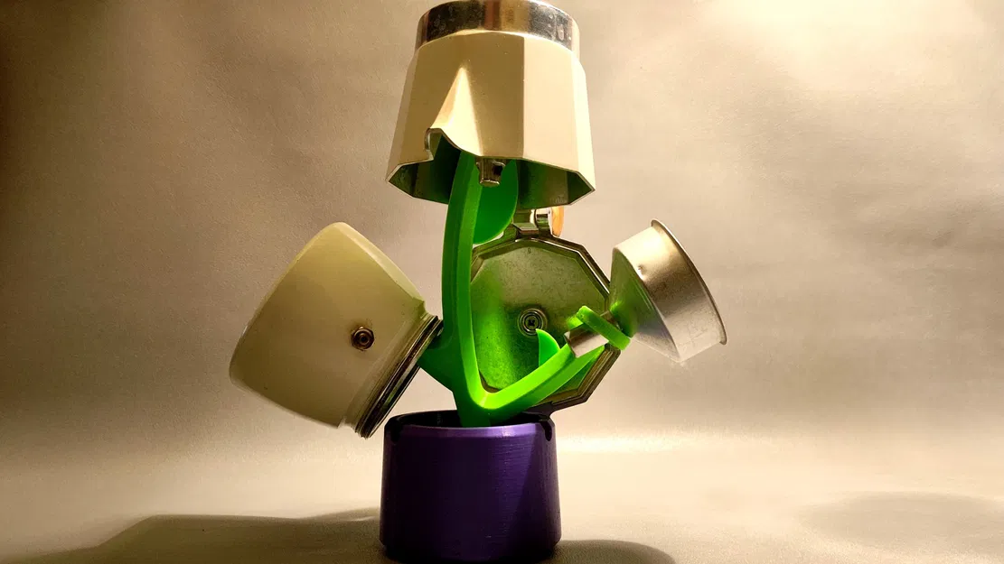 Giá Đỡ Bình Pha Cà Phê Moka & Gạt Tàn - Image 3