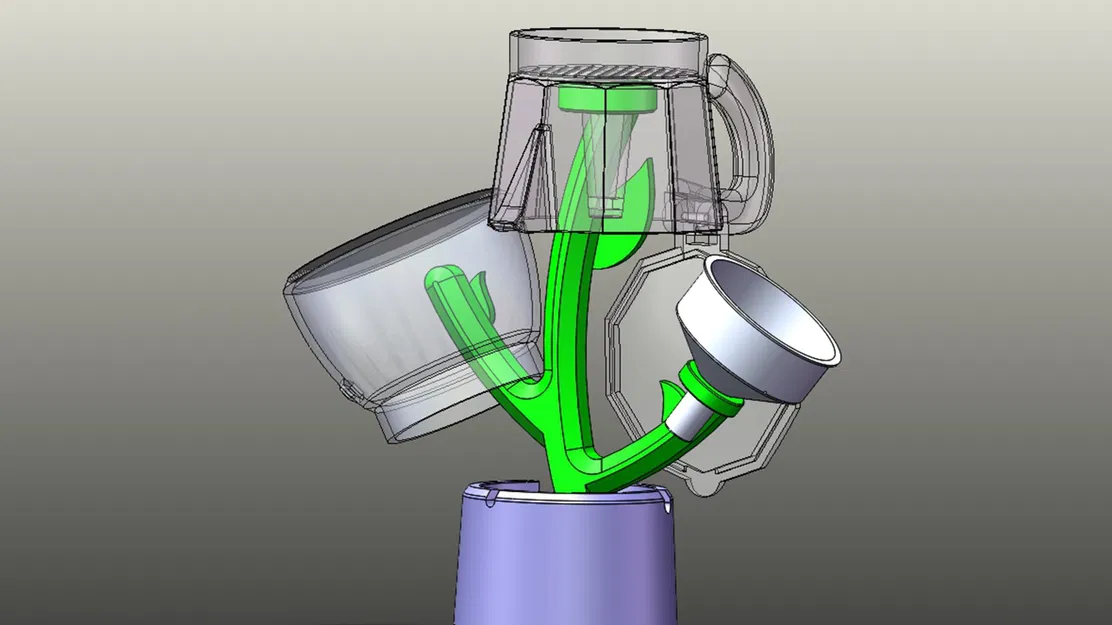 Giá Đỡ Bình Pha Cà Phê Moka & Gạt Tàn - Image 7