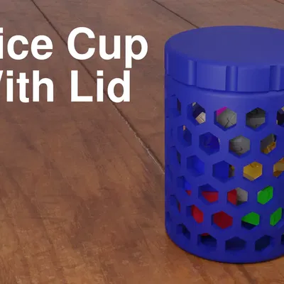 Dice Cup with Lid