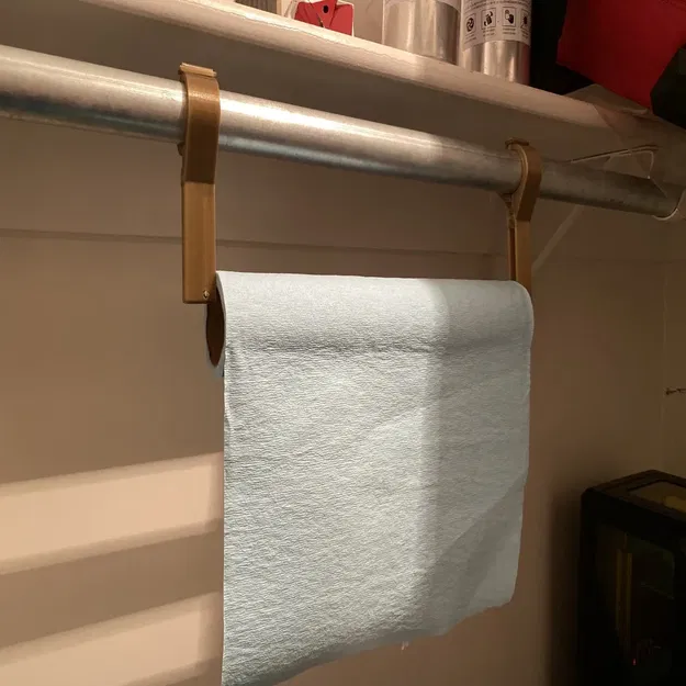 30mm Hanger Rod Paper Roll Holder - Image 5