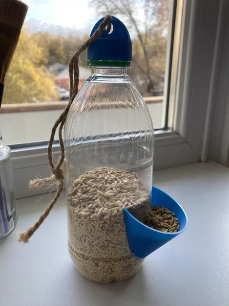 Máng ăn cho chim thân thiện với môi trường kèm bộ phân phối - Image 3